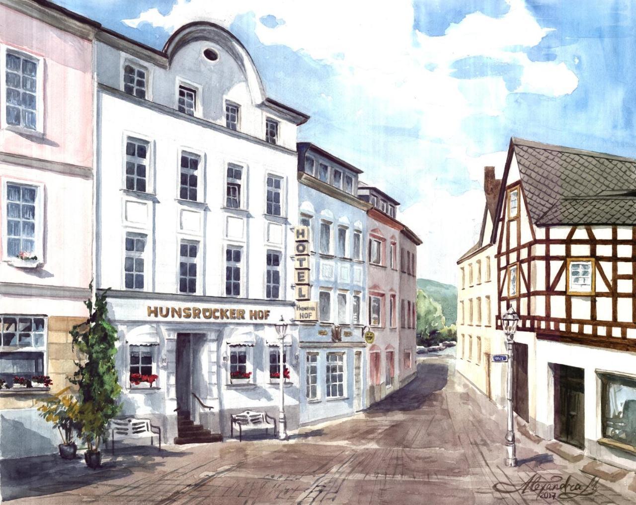 City Hotel Hunsruecker Hof Boppard Dış mekan fotoğraf